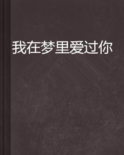我在梦里爱过你,一段未了的情感旅程